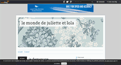 Desktop Screenshot of les-secrets-de-juliette.over-blog.com