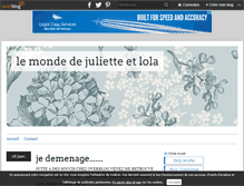 Tablet Screenshot of les-secrets-de-juliette.over-blog.com