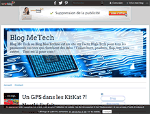 Tablet Screenshot of blogmetech.over-blog.com
