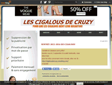 Tablet Screenshot of lescigalousdecruzy.over-blog.com