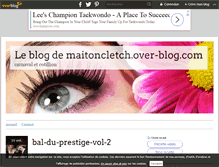 Tablet Screenshot of maitoncletch.over-blog.com