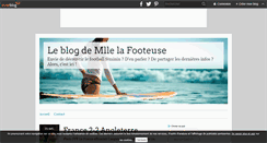 Desktop Screenshot of mllelafooteuse.over-blog.com