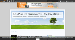 Desktop Screenshot of carnivora03.over-blog.com