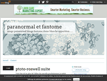 Tablet Screenshot of paranormalfantome.over-blog.com