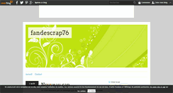 Desktop Screenshot of fandescrap76.over-blog.com