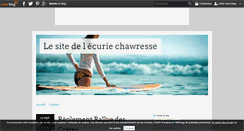 Desktop Screenshot of ecuriechawresse.over-blog.com