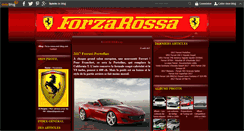Desktop Screenshot of forza-rossa.over-blog.com