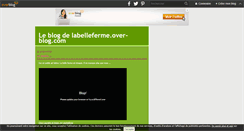 Desktop Screenshot of labelleferme.over-blog.com