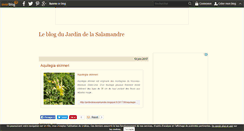 Desktop Screenshot of jardindelasalamandre.over-blog.com
