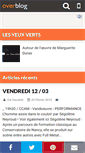 Mobile Screenshot of lesyeuxverts.over-blog.fr