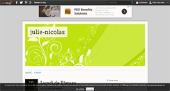 Desktop Screenshot of julie-nicolas.over-blog.com