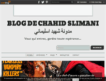 Tablet Screenshot of chahidslimani.over-blog.com