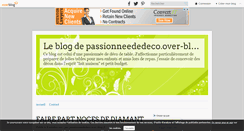 Desktop Screenshot of passionneededeco.over-blog.fr