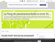 Tablet Screenshot of passionneededeco.over-blog.fr