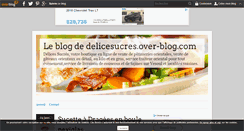 Desktop Screenshot of delicesucres.over-blog.com