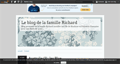 Desktop Screenshot of famillerichardahuahine.over-blog.com