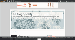 Desktop Screenshot of caity.over-blog.com
