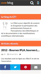 Mobile Screenshot of leblogducfi.over-blog.com