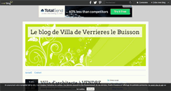 Desktop Screenshot of maisonverriereslebuisson.over-blog.com