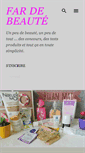 Mobile Screenshot of fardebeaute.over-blog.com