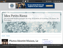 Tablet Screenshot of mespetitsriens.over-blog.com