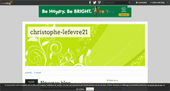 Desktop Screenshot of christophe-lefevre21.over-blog.com