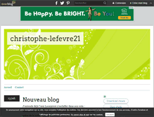 Tablet Screenshot of christophe-lefevre21.over-blog.com