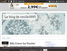 Tablet Screenshot of cecile1885.over-blog.com