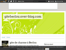 Tablet Screenshot of giteberlou.over-blog.com