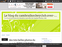 Tablet Screenshot of icambraihockeyclub.over-blog.com