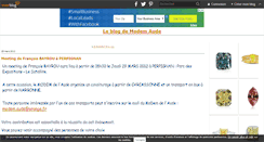 Desktop Screenshot of modem.aude.over-blog.com