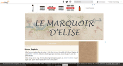 Desktop Screenshot of lemarquoirdelise.over-blog.com