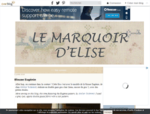 Tablet Screenshot of lemarquoirdelise.over-blog.com