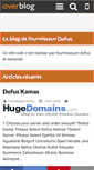 Mobile Screenshot of code-dofus.over-blog.fr