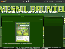 Tablet Screenshot of les-ragondins-vtt-mesnil-bruntel.over-blog.com