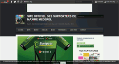 Desktop Screenshot of fanclub-maxime-mederel.over-blog.com