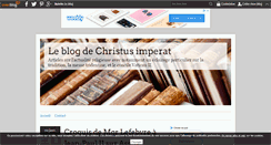 Desktop Screenshot of christus.imperat.over-blog.com