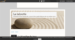 Desktop Screenshot of lalaloutte.over-blog.com