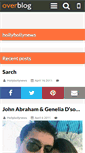 Mobile Screenshot of hollybollynews.over-blog.com
