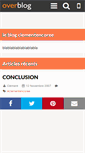 Mobile Screenshot of clementencoree.over-blog.com