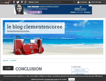 Tablet Screenshot of clementencoree.over-blog.com