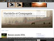 Tablet Screenshot of haridelleetcompagnie.over-blog.com