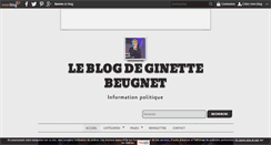 Desktop Screenshot of ginettebeugnet.over-blog.com