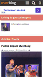 Mobile Screenshot of ginettebeugnet.over-blog.com