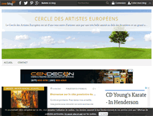 Tablet Screenshot of cercle-des-artistes-europeens.over-blog.com