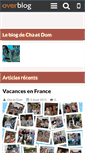 Mobile Screenshot of dometcha.over-blog.com