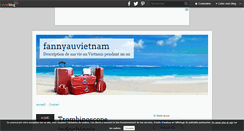 Desktop Screenshot of fannyauvietnam.over-blog.com