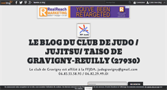 Desktop Screenshot of judogravigny.over-blog.com