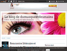 Tablet Screenshot of dumasqueetdesmains.over-blog.com