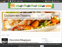 Tablet Screenshot of cuisinemapassion.over-blog.com
